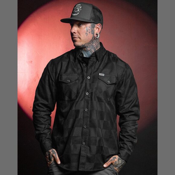 DIXXON FLANNEL - CHECKMATE Flannel Shirt Collab - Men's 2XL - Picture 2 of 13